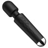 BDSMaster Wand Beautylit 20cm Tête 42mm Noir